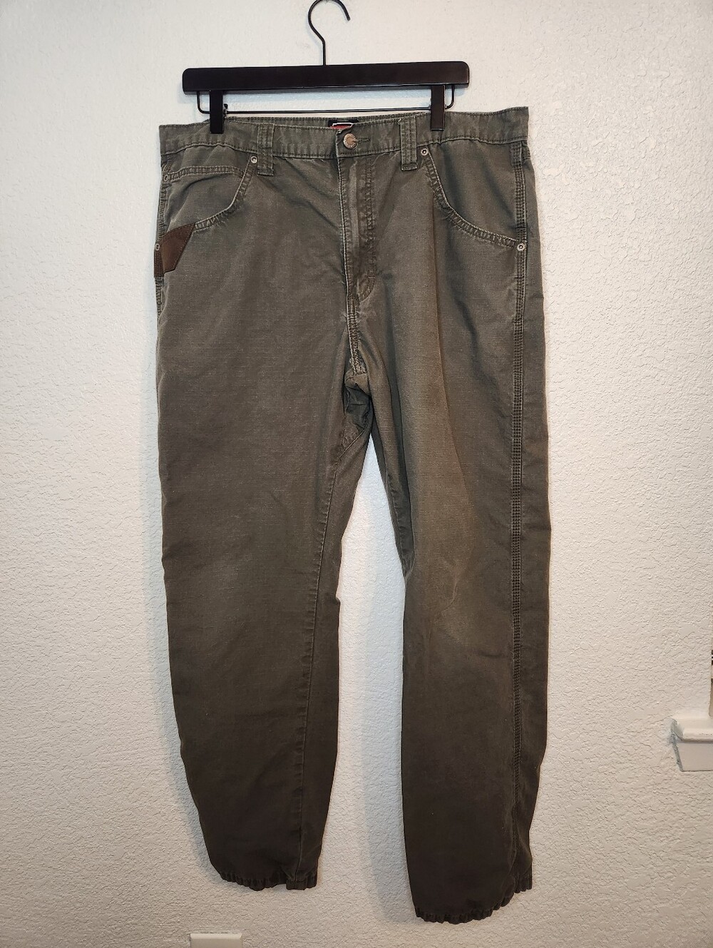 Wrangler RIGGS Workwear Men's Olive Green Utility Pants 36x32